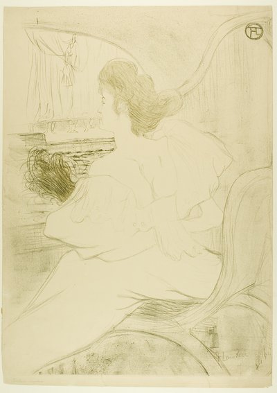 Omslag til originaltrykket av Henri de Toulouse-Lautrec