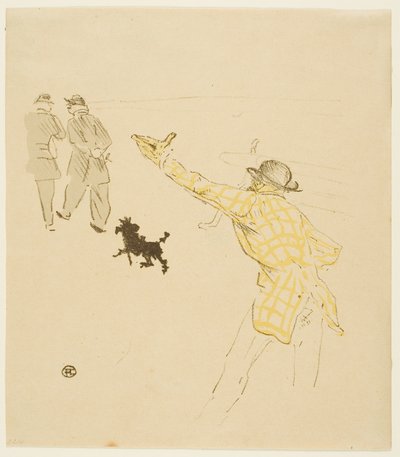 Omslag til The Burden of Liberty av Henri de Toulouse-Lautrec