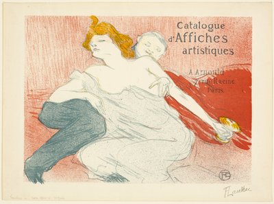 Ausschweifung (zweite Platte) von Henri de Toulouse-Lautrec