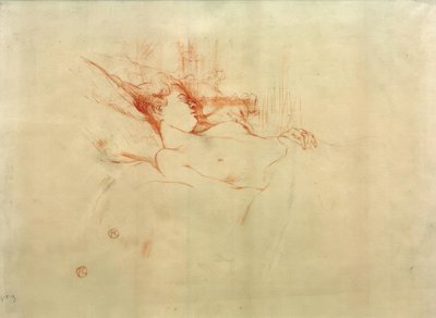Søvnen av Henri de Toulouse Lautrec