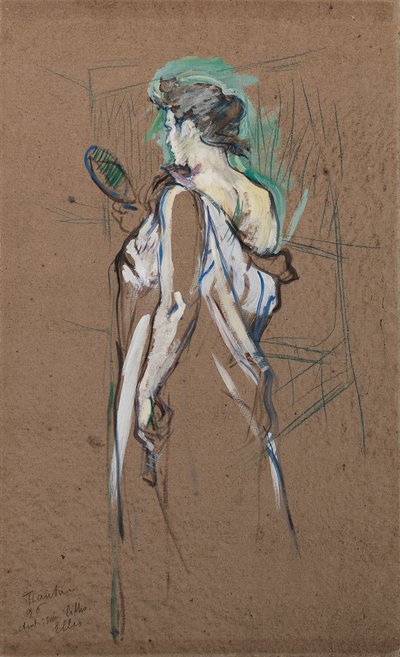Elles: La Glace a Main, 1896 von Henri de Toulouse Lautrec