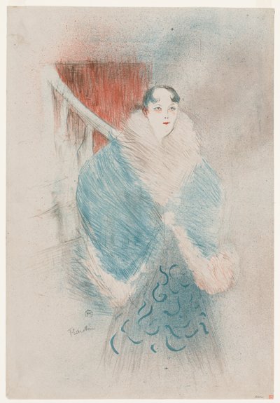 Elsa, genannt die Wienerin von Henri de Toulouse-Lautrec
