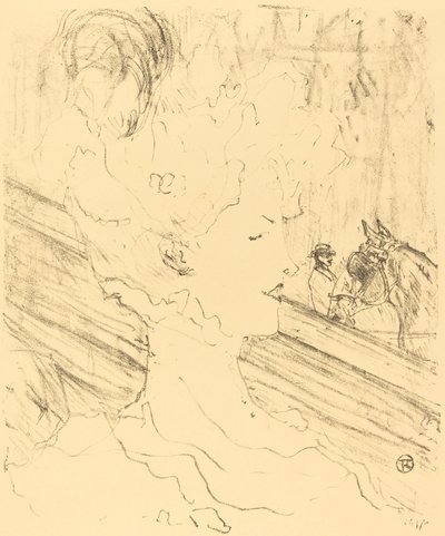 Emilienne d'Alencon av Henri de Toulouse Lautrec