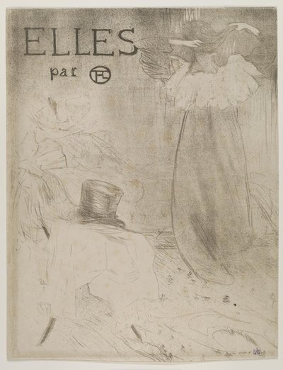 Frontispice for kvinner av Henri de Toulouse Lautrec