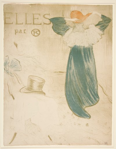 Frontispice for Elles av Henri de Toulouse-Lautrec