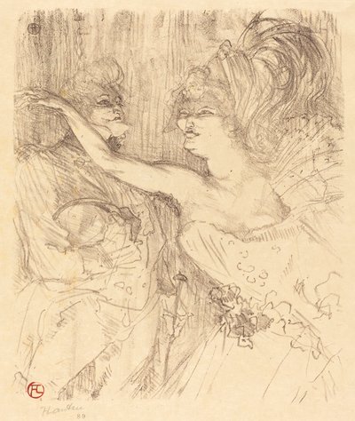 Guy and Mealy går i Paris Guy og Mealy går i Paris, 1898. av Henri de Toulouse Lautrec