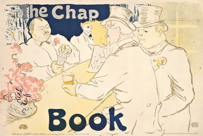 Irish and American Bar, Rue Royale- plakat for "The Chap Book", 1895 av Henri de Toulouse Lautrec