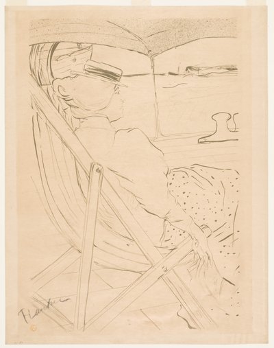 Passasjeren på 54 av Henri de Toulouse Lautrec