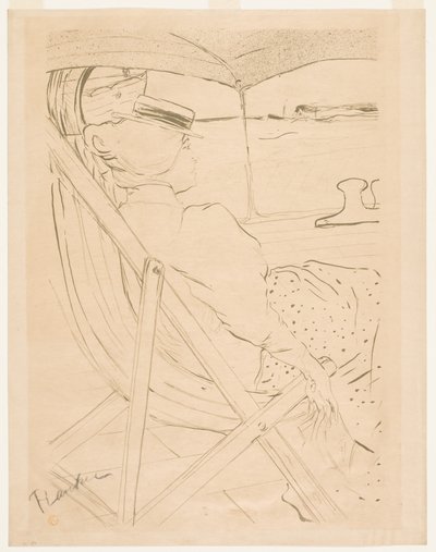 Die Passagierin von 54, 1896 von Henri de Toulouse Lautrec