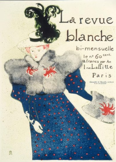 La Revue Blanche von Henri de Toulouse Lautrec