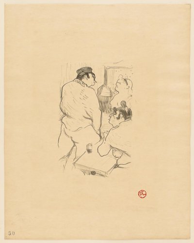 Grenelles terror av Henri de Toulouse-Lautrec