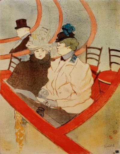 La grande loge von Henri de Toulouse Lautrec