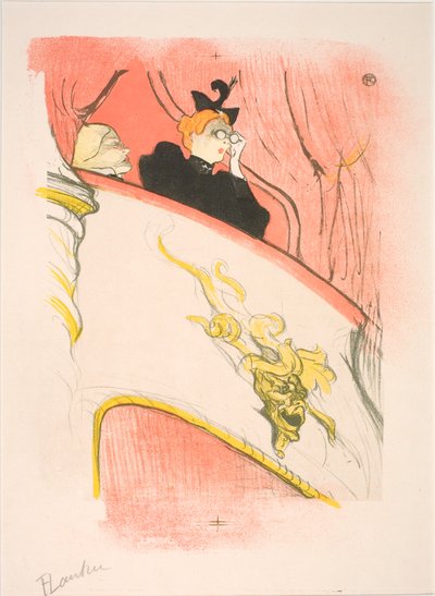 Hytta med den gylne mascaronen av Henri de Toulouse-Lautrec