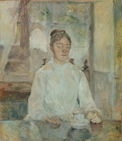 Die Mutter des Künstlers, Gräfin Adèle de Toulouse-Lautrec von Henri de Toulouse Lautrec