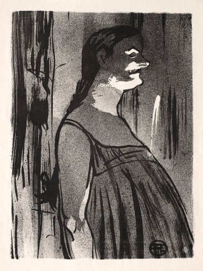 Café-konserten: Fru Abdala av Henri de Toulouse Lautrec