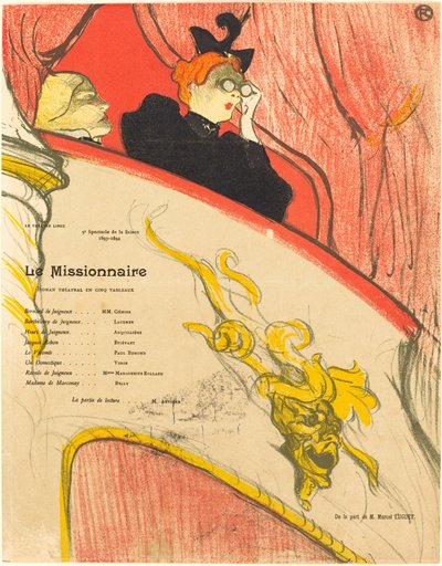 Der Missionar von Henri de Toulouse Lautrec