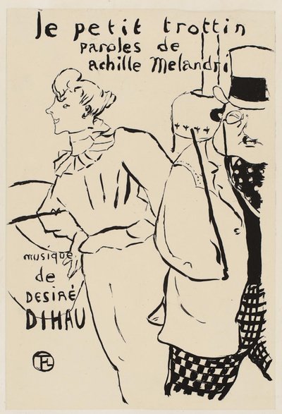 Den lille Trottinen av Henri de Toulouse Lautrec