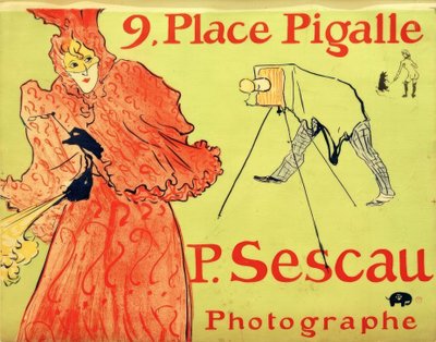 Der Fotograf Sescau von Henri de Toulouse Lautrec