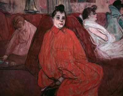 Sofaen (Sofaen) av Henri de Toulouse Lautrec
