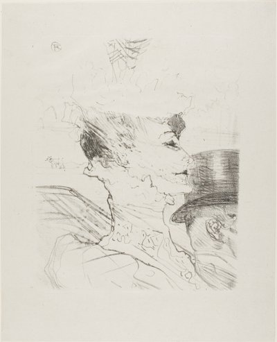 Louise Balthy, aus Treize Lithographies von Henri de Toulouse-Lautrec