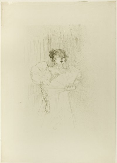 Luce Myres, sett forfra av Henri de Toulouse Lautrec