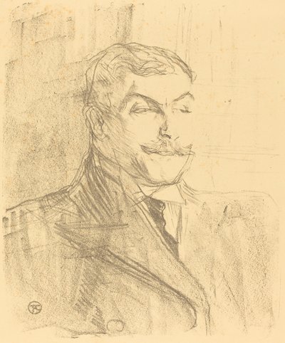 Lucien Guitry av Henri de Toulouse Lautrec
