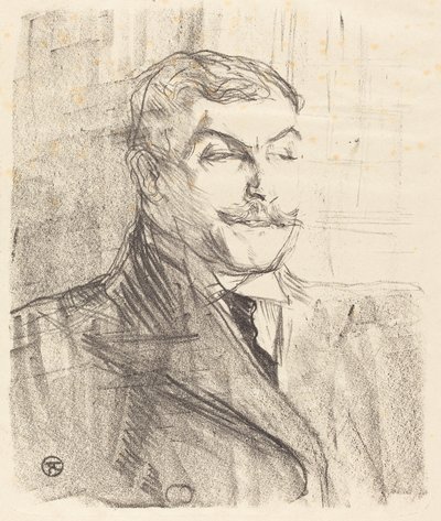 Lucien Guitry, 1896 von Henri de Toulouse Lautrec