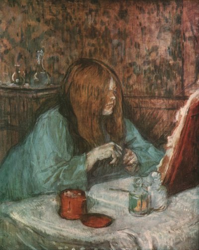 Madame Poupoule bei ihrer Toilette, 1898, 1952 von Henri de Toulouse Lautrec
