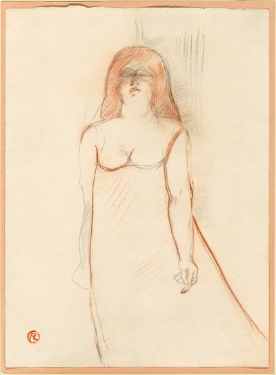 Frøken Cocyte av Henri de Toulouse Lautrec