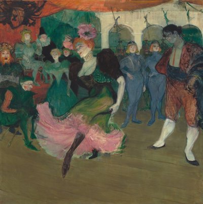 Marcelle Lender danser boleroen i Chilpéric, 1895-1896. av Henri de Toulouse Lautrec
