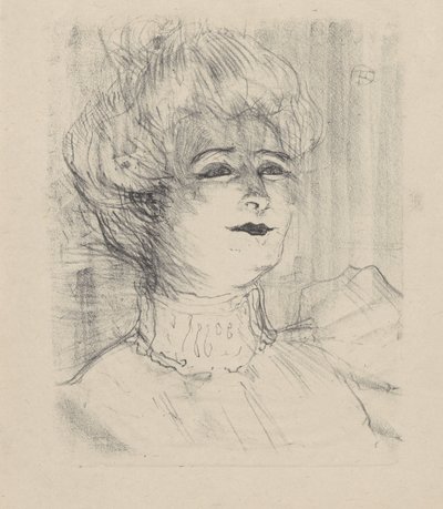 Marie-Louise Marsy, 1898 von Henri de Toulouse Lautrec