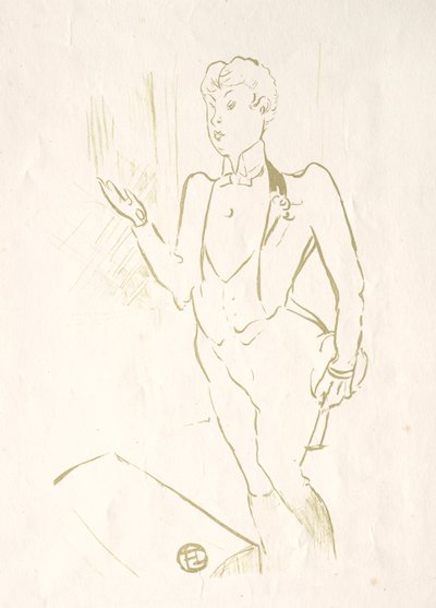 Mary Hamilton av Henri de Toulouse-Lautrec