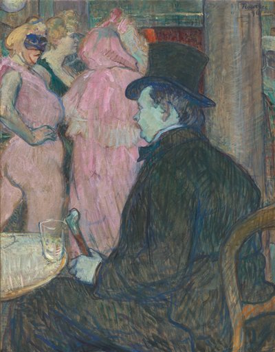 Maxime Dethomas, 1896. av Henri de Toulouse Lautrec