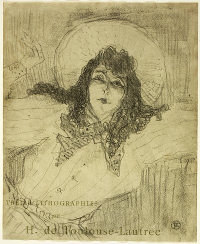 May Belfort, fra Treize Lithographys av Henri de Toulouse Lautrec
