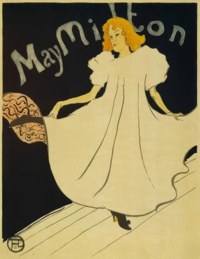 May Milton av Henri de Toulouse Lautrec