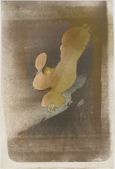 Frøken Loïe Fuller, 1893., 1893. av Henri de Toulouse Lautrec