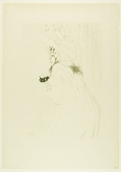Frøken May Belfort tar en bue av Henri de Toulouse Lautrec