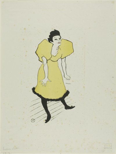 Frøken Polar av Henri de Toulouse Lautrec