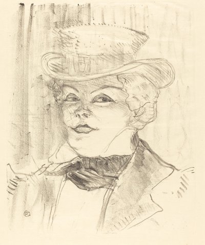 Fru Rejane av Henri de Toulouse Lautrec