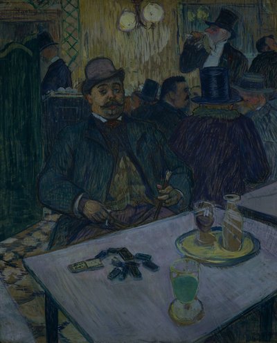 Monsieur Boileau på kafeen, 1893. av Henri de Toulouse Lautrec