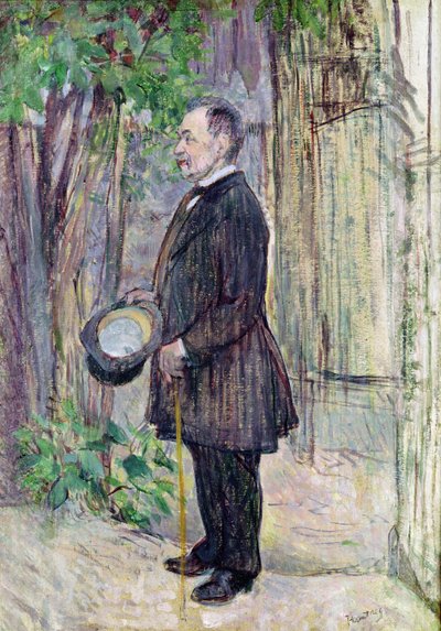 Monsieur Henry Dihau, 1891 von Henri de Toulouse Lautrec