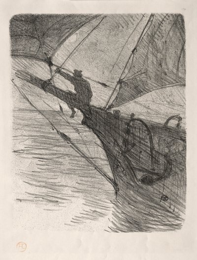 Oceano Nox av Henri de Toulouse-Lautrec