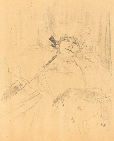 Gammel sang av Henri de Toulouse Lautrec