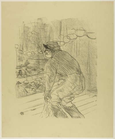 Polin, fra Treize Lithographies av Henri de Toulouse-Lautrec