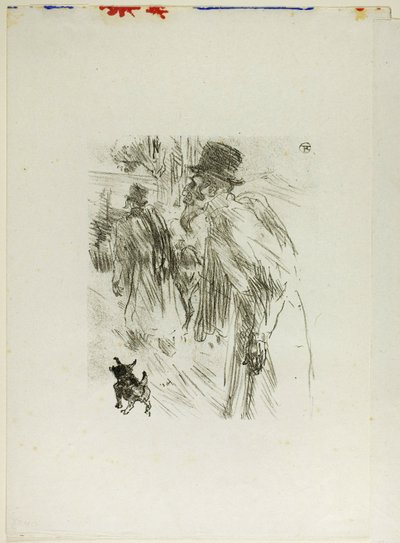 Polske jøder, Carlsbad, fra Ved foten av Sinai av Henri de Toulouse Lautrec