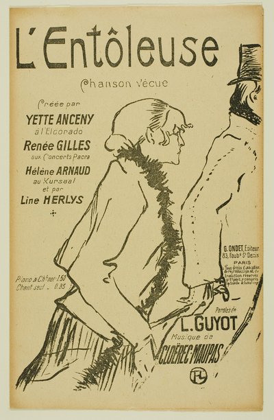 Stakkars Street-Walker! av Henri de Toulouse Lautrec