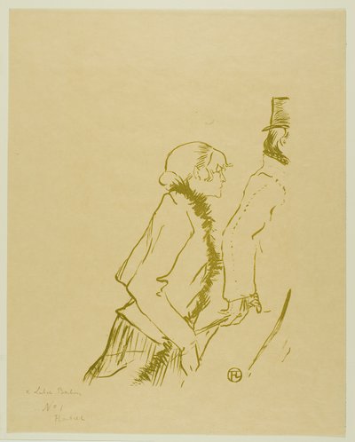 Stakkars Street-walker! av Henri de Toulouse-Lautrec
