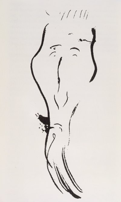 Portrett av Felix Feneon, 1896 av Henri de Toulouse Lautrec