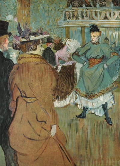 Quadrille im Moulin Rouge von Henri de Toulouse Lautrec