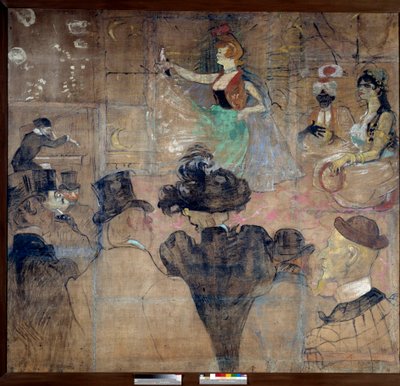 Schild für das Haus der Goulue (Weber Louise genannt La Goulue) von Henri de Toulouse Lautrec